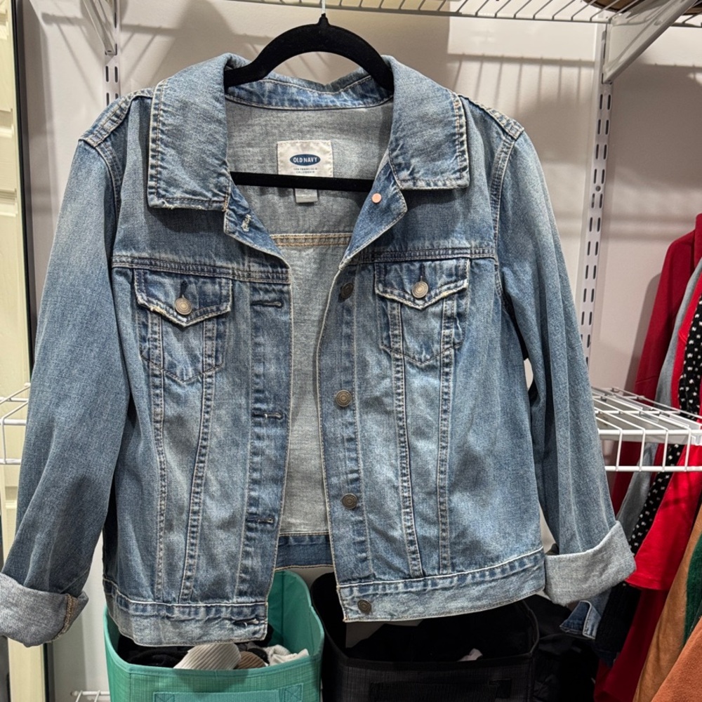 Old Navy Light Blue Jean Jacket